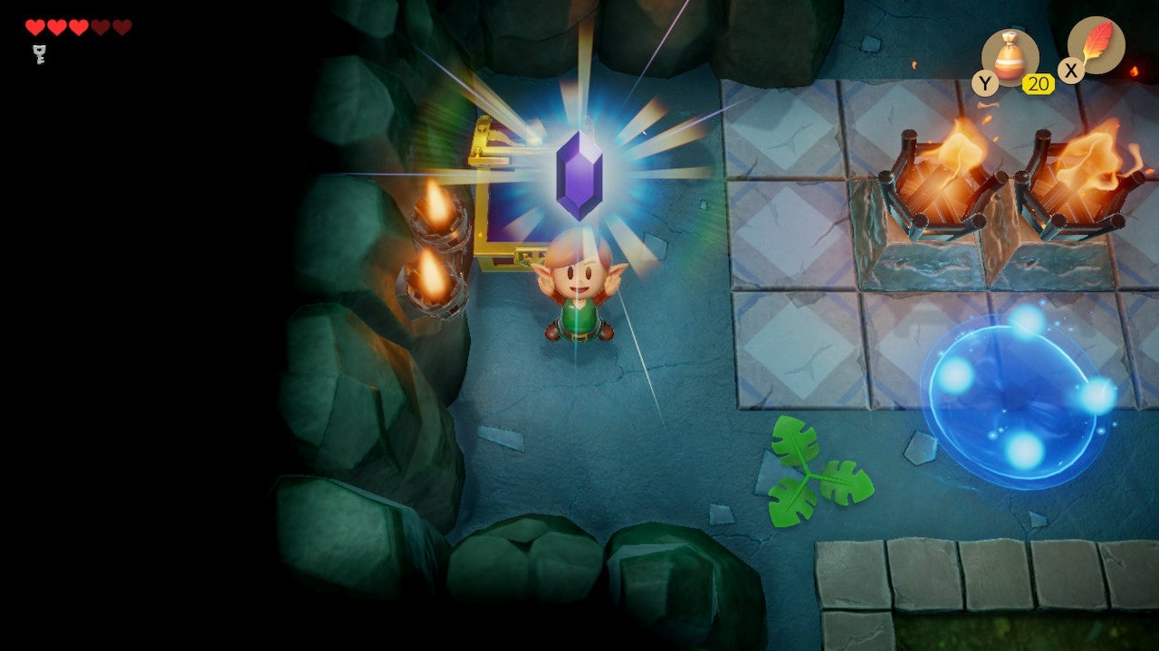 Zelda Link's Awakening (Switch) DschinnGrotte Den 2. Dungeon